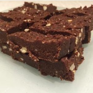 Chocolate Orange Raw Brownies