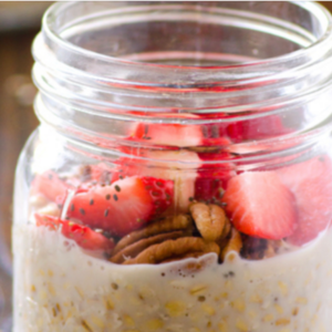 Quick and Easy Overnight Soaked Oats