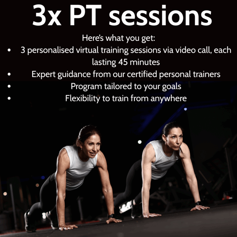 3x Online PT sessions